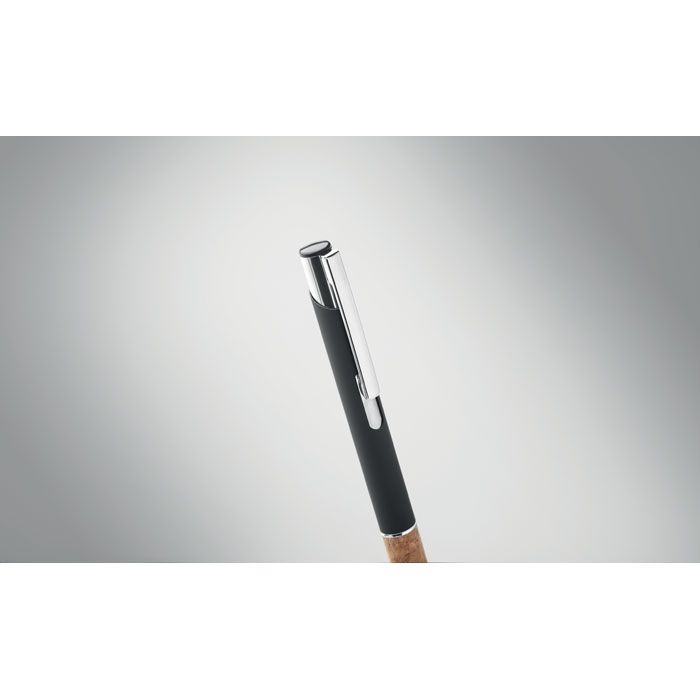 MO2158-03Veria Druckkugelschreiber Aluminium_ schwarz