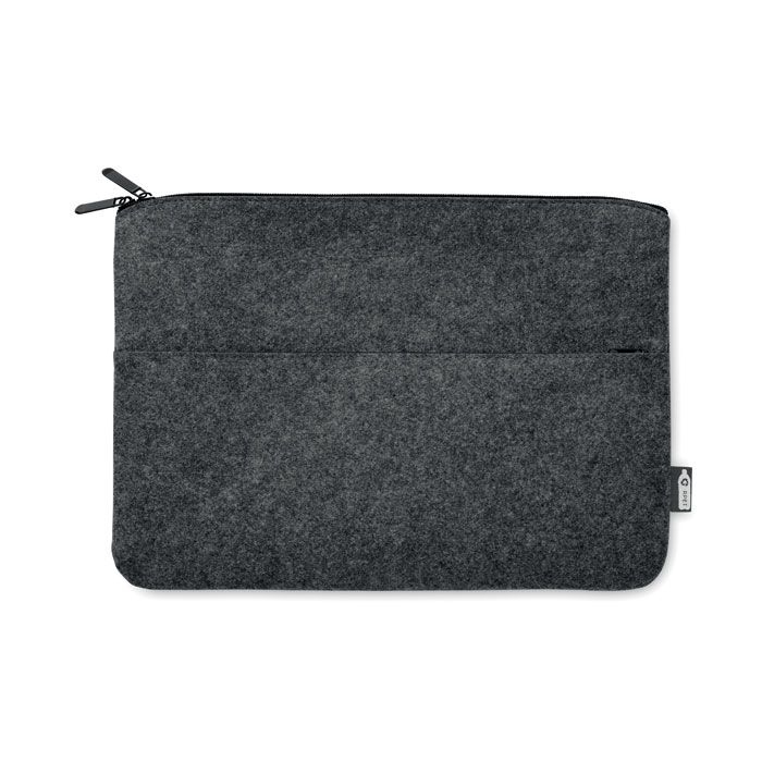 MO6419-15Toplo Laptoptasche RPET-Filz_ steingrau