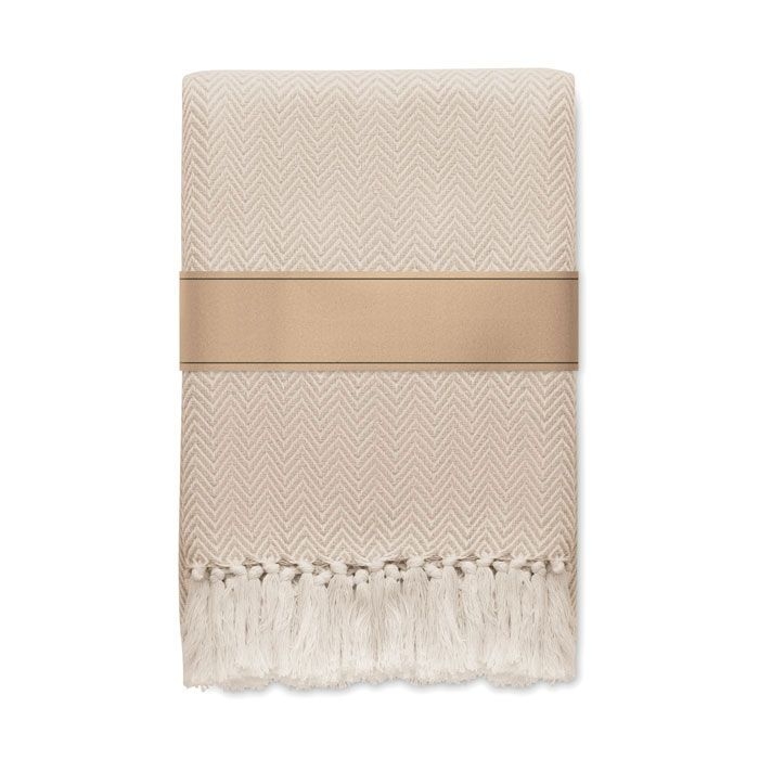 MO3143-13Ammos Decke recycelter Polycotton_ beige