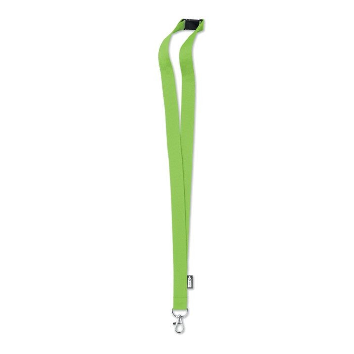 MO6100-48Lany Rpet Lanyard RPET 20mm_ limette