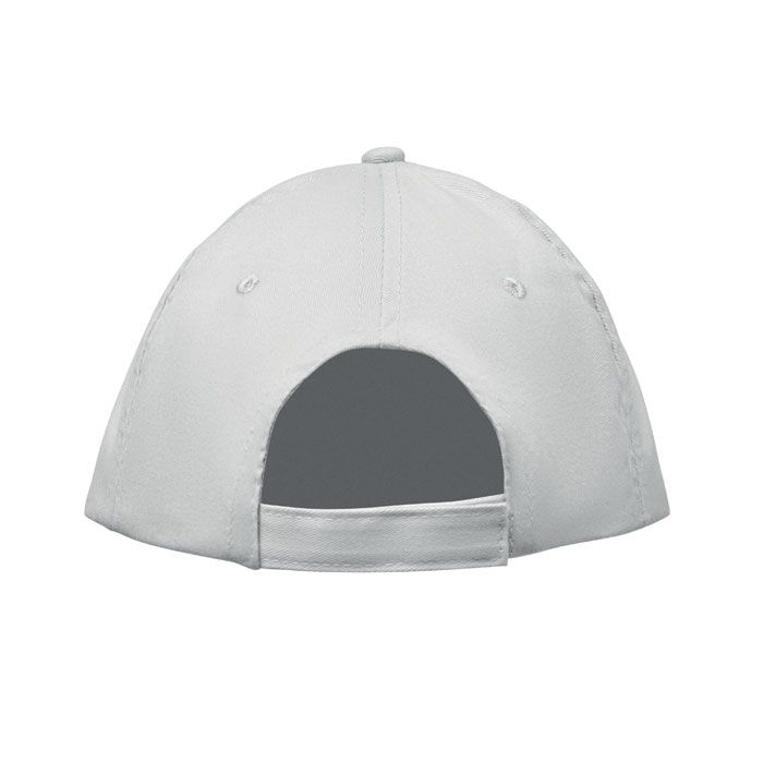 MO2345-06Sunny Baseball cap 5 panels 180gr_ weiss