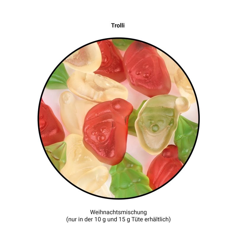 JG25161-1Minituete 10 g Trolli Weihnachtsmischung_ Weihnachtsmischung_ transparente Folie