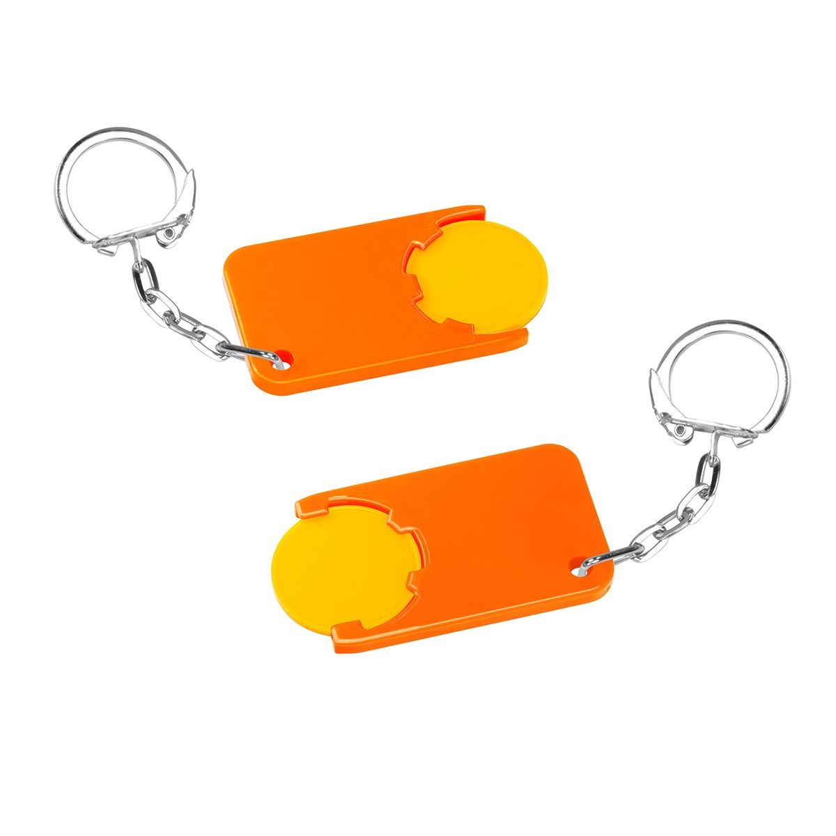 HE7454K-4-5Chiphalter mit 1€-Chip _Beta_ gelb_ orange