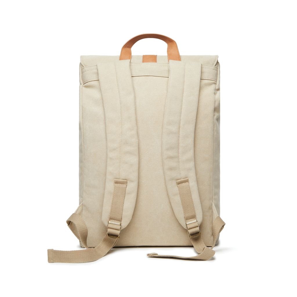 XDV52101-1VINGA Bosler Rucksack aus GRS recyceltem Canvas_ beige