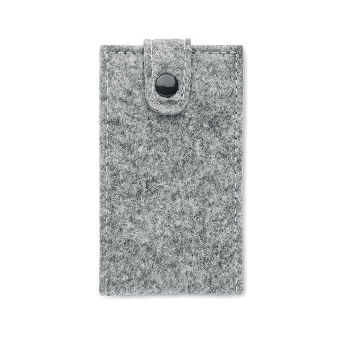 MO2140-07Nailkit Felt Manikuere-Set RPET-Filz_ grau