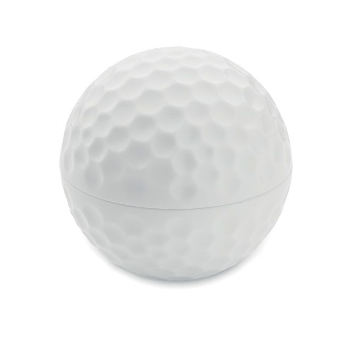 MO2215-06Golf Lippenbalsam Golfball_ weiss