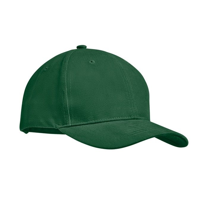 MO9643-60Tekapo Baseball cap 6 panels 270g_m²_ dunkelgruen