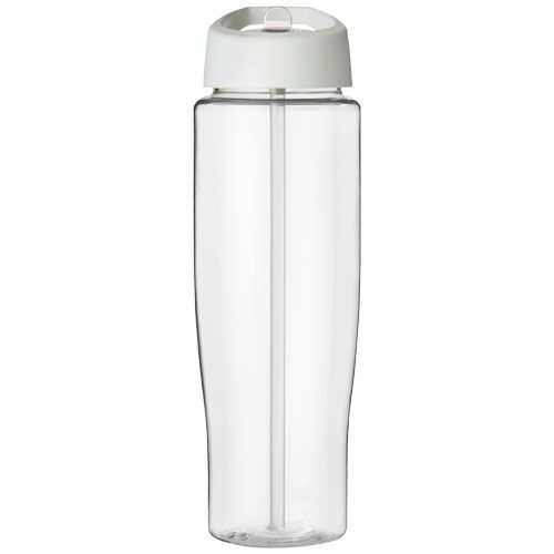 PF210044-8H2O Active® Tempo 700 ml Sportflasche mit Ausgussdeckel_ transparent_weiss