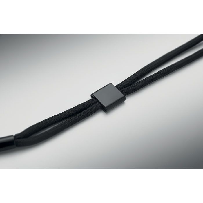 MO2668-03Nonette Wrist Handykette Handgelenk RPET_ schwarz