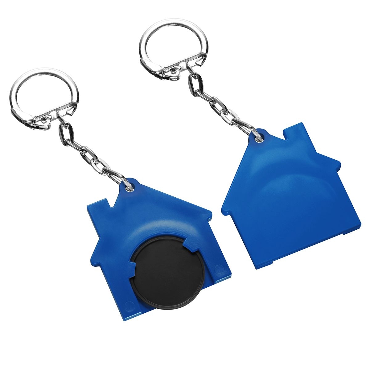 HE7516K-6-3Chiphalter mit 1€-Chip _Haus_ schwarz_ blau