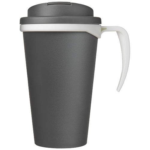 PF210421-15Americano® Grande 350 ml Isolierbecher mit auslaufsicherem Schraubverschluss_ grau
