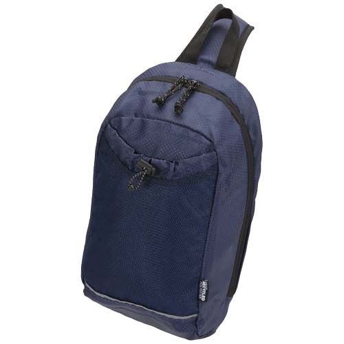 PF130101-2Nomad GRS-recycelte Umhaengetasche mit Trinkfunktion_ navy