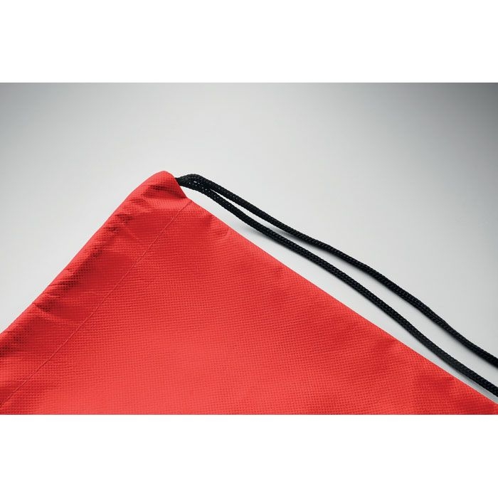 MO2809-05Daffy Rpet Beutel mit Kordelzug Non Woven_ rot