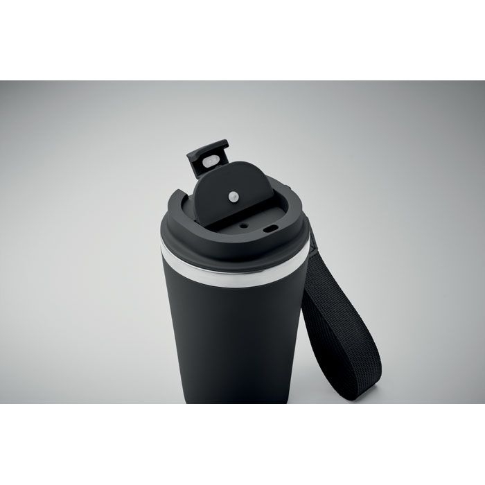 MO2317-03Topaz Doppelwandiger Trinkbecher 350_ schwarz