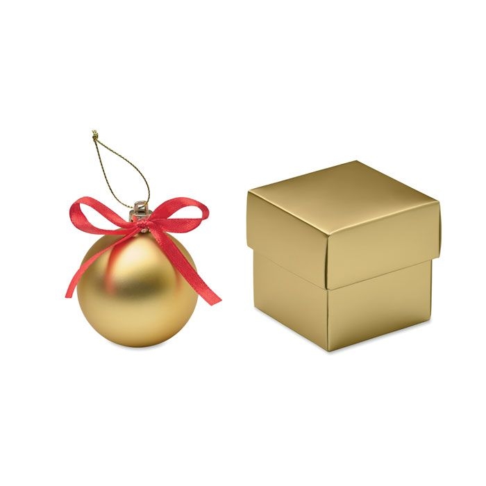 CX1603-98Belles Weihnachtsbaumkugel_ golden