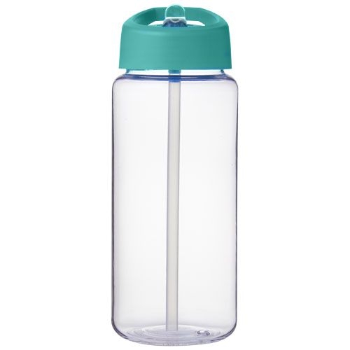 PF210446-14H2O Active® Octave Tritan™ 600 ml Sportflasche mit Ausgussdeckel_ transparent klar_aquablau