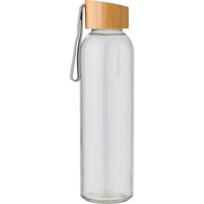 GI662808-11Trinkflasche aus Glas _500 ml_ Marc_ brown