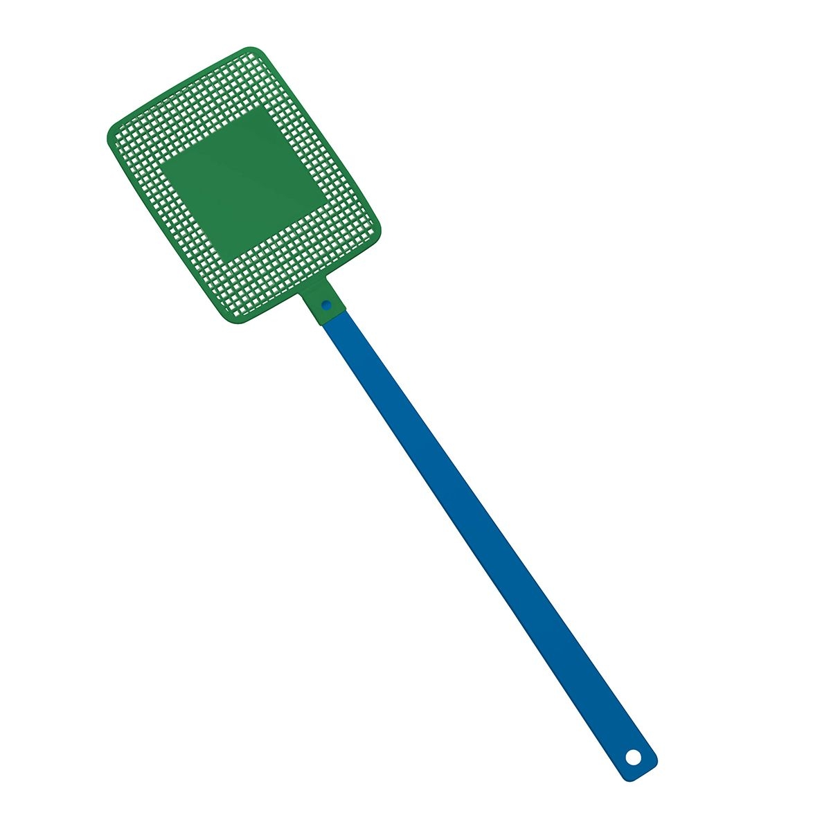 HE7806-3-2Fliegenklatsche _Rechteck_ blau_ gruen
