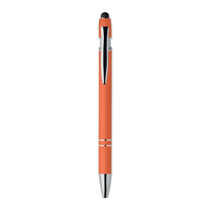 MO2798-10Siparo Druckkugelschreiber mit Stylus_ orange