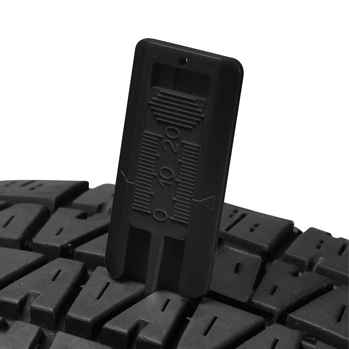 HE7098-6-6Reifenprofiltiefenmesser_ schwarz_ schwarz