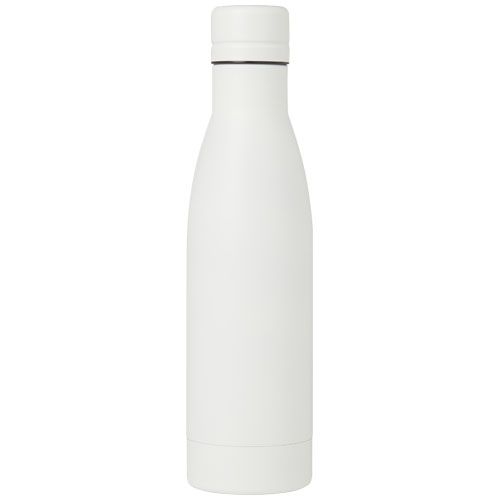 PF100736-1Vasa RCS-zertifizierte Kupfer-Vakuum Isolierflasche aus recyceltem Edelstahl_ 500 ml_ weiss