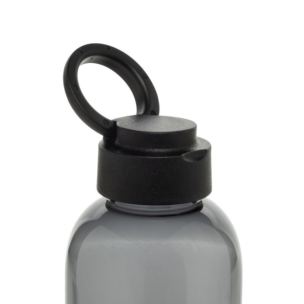 XDP437.71-01Ripple RCS rPET auslaufsichere Wasserflasche_ 750ml_ schwarz