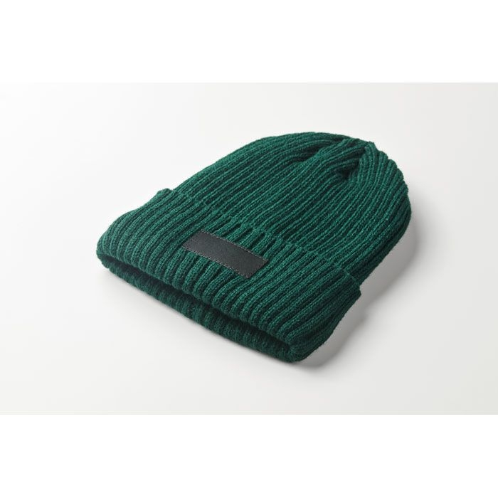 MO2700-60Anvik 3M-Beanie mit Buendchen_ dunkelgruen