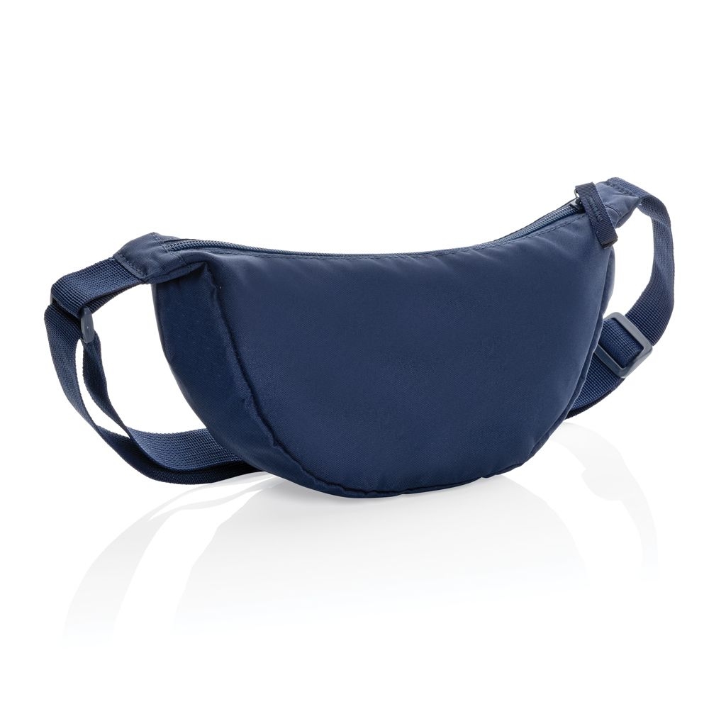 XDP763.20-25Crescent AWARE™ RPET Half-Moon Sling Tasche_ navy blau