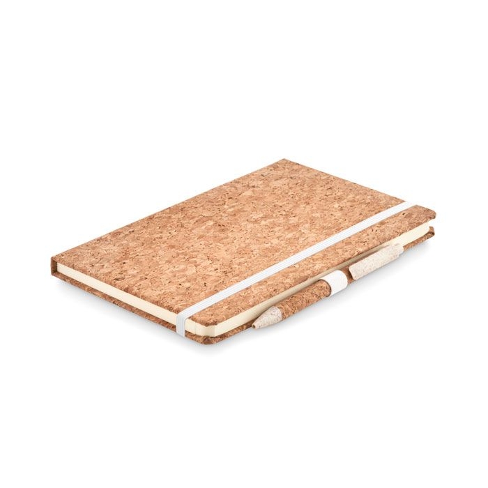 MO6202-13Suber Set DIN A5 Notizbuch Kork_ beige