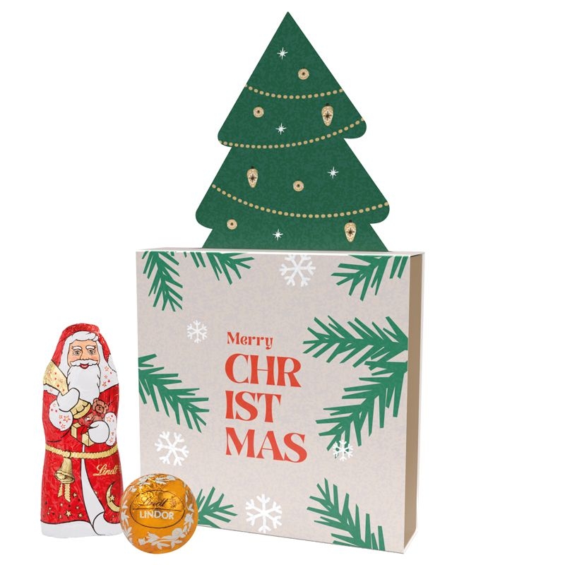 JG20041-1Lindt Praesent Weihnachten_ Lindt Weihnachts-Mix_ Tannenbaum