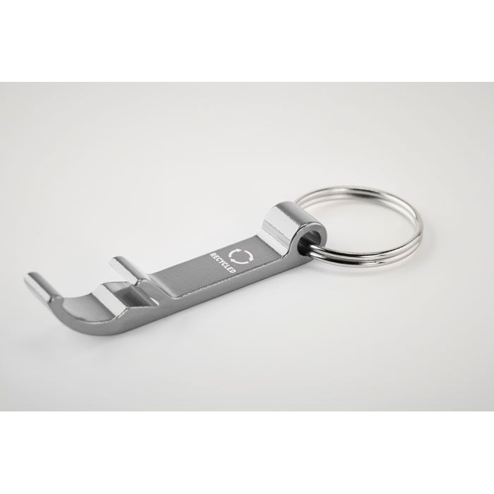 MO6923-14Ovikey Schluesselring mit Kapselheber_ silber
