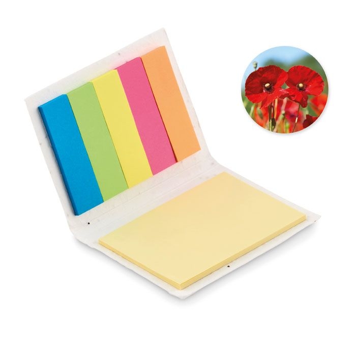 MO6510-06Vison Seed Samenpapier Memoblock_ weiss
