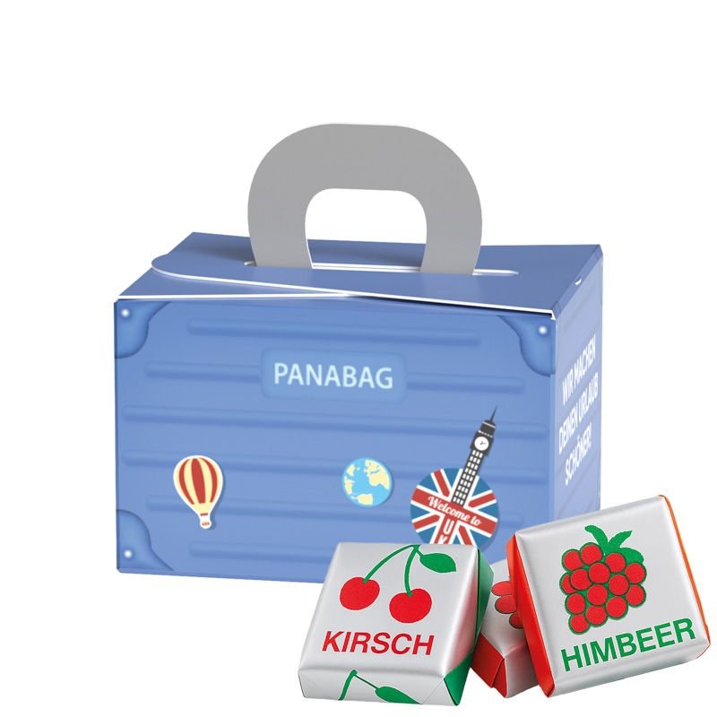 JG10241Geschenkbox Mini Koffer Kaubonbons