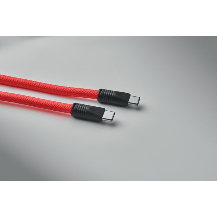 MO2618-05Cocharge 60W Lanyard-Ladekabel_ rot