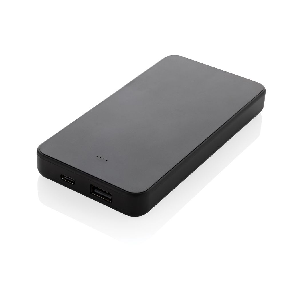 XDP322_56-01Boostcore 10_000mAh Powerbank aus RCS rec. Kunststoff_ schwarz