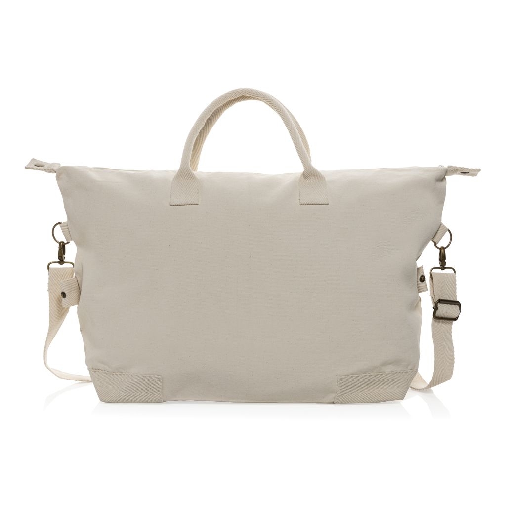 XDP707.17-0Kezar AWARE™ 500g_m² Wochenendtasche aus recyceltem Canvas_ off white