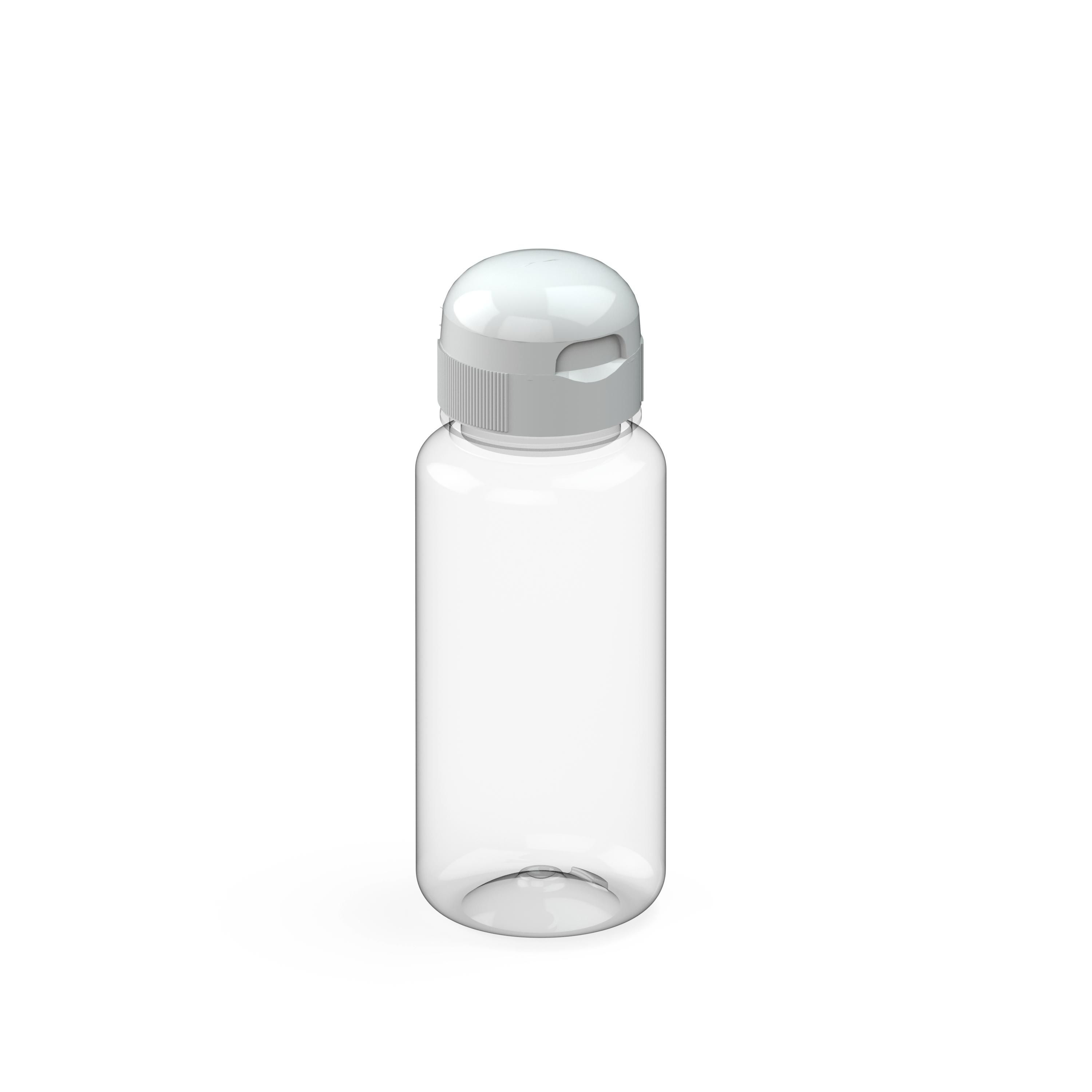 EL02233-1Trinkflasche _Sports_ 400 ml_ RENEW_ transparent_ weiss