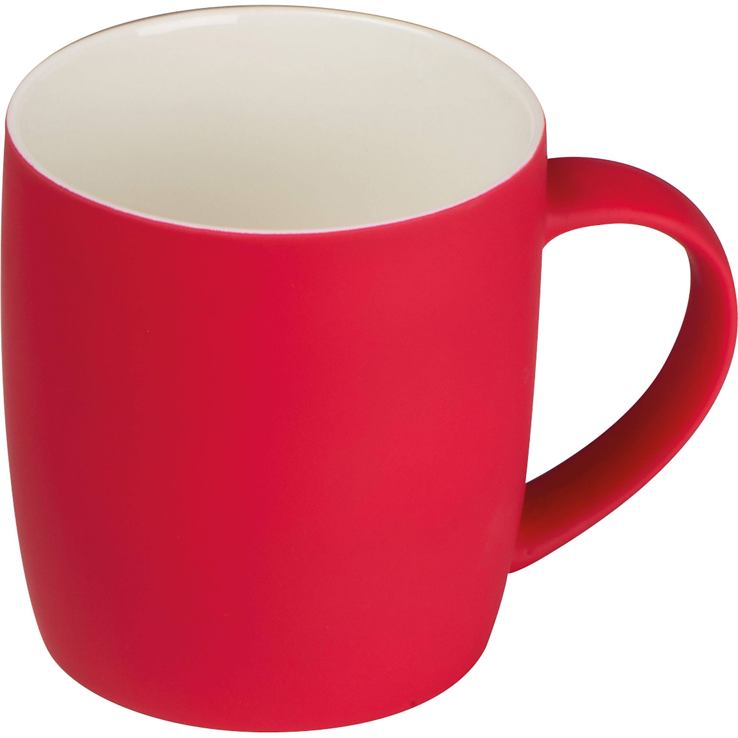 MA80654-05Tasse aus Porzellan_ aussen gummiert_ 300ml ULF_ rot