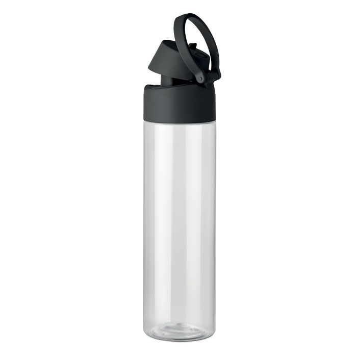 MO2990-03Toien Klar Trinkflasche RPET 700ml_ schwarz