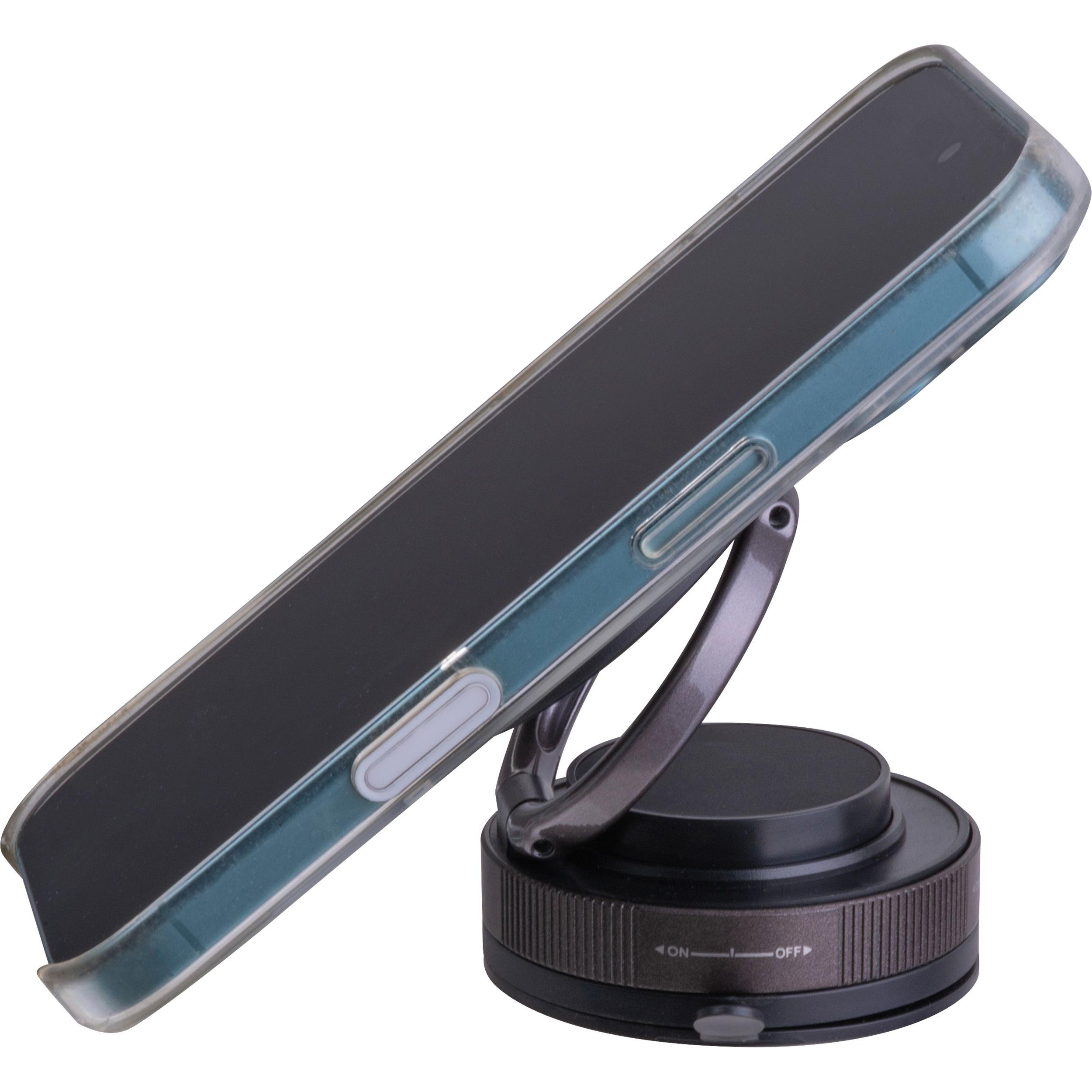 MA95487-77Magnetischer Aluminium Handyhalter SVEN_ anthrazit