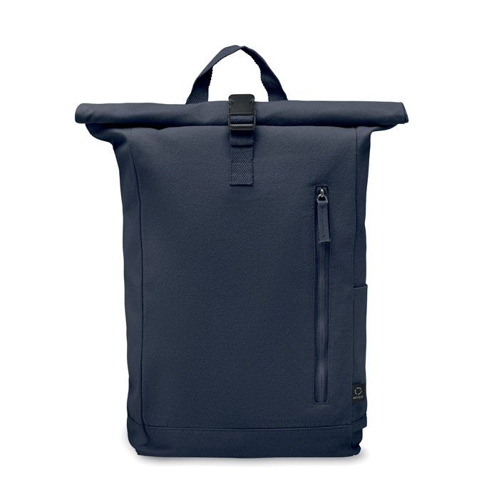 MO2552-85Kamet Rolltop-Rucksack 390 g_m²_ marineblau