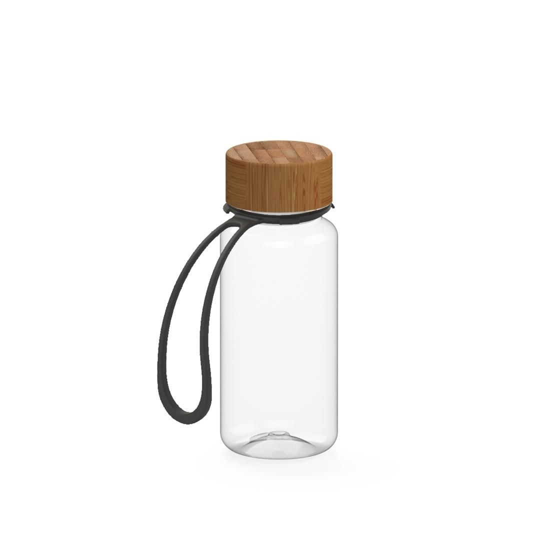 EL01249Trinkflasche _Natural_ 400 ml_ inkl. Strap