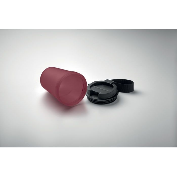 MO2670-02Isforden Tumbler Einwandiger Becher 300 ml_ bordeaux