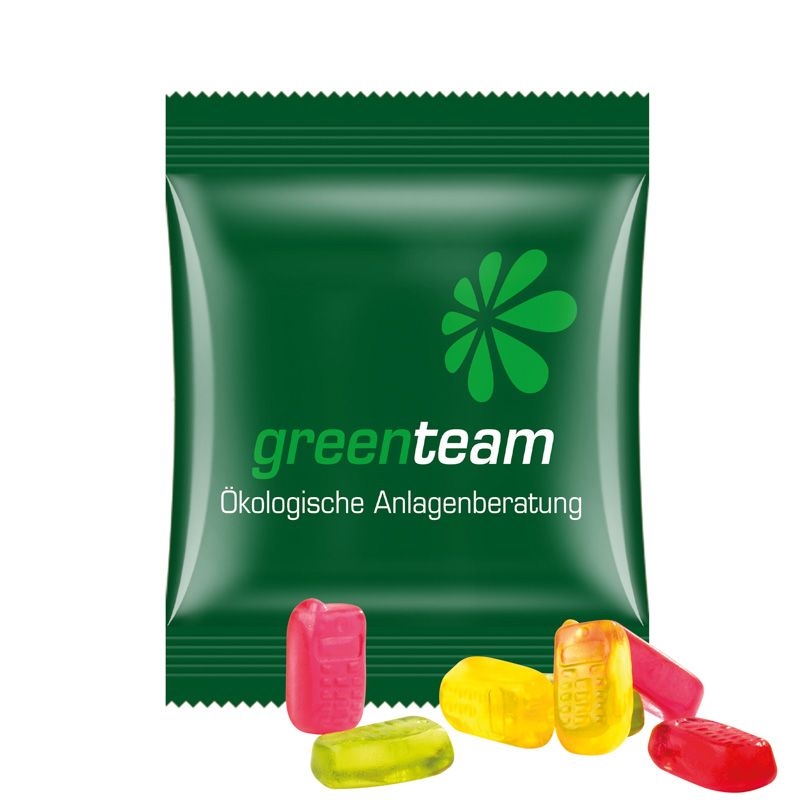 JG15061-5Minituete 10g_ Fruchtgummi Standardformen_ Handy_ weisse Folie