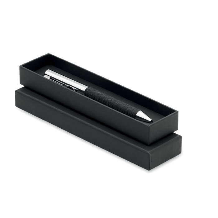 MO2332-03Scribi Drehkugelschreiber aus Metall_ schwarz