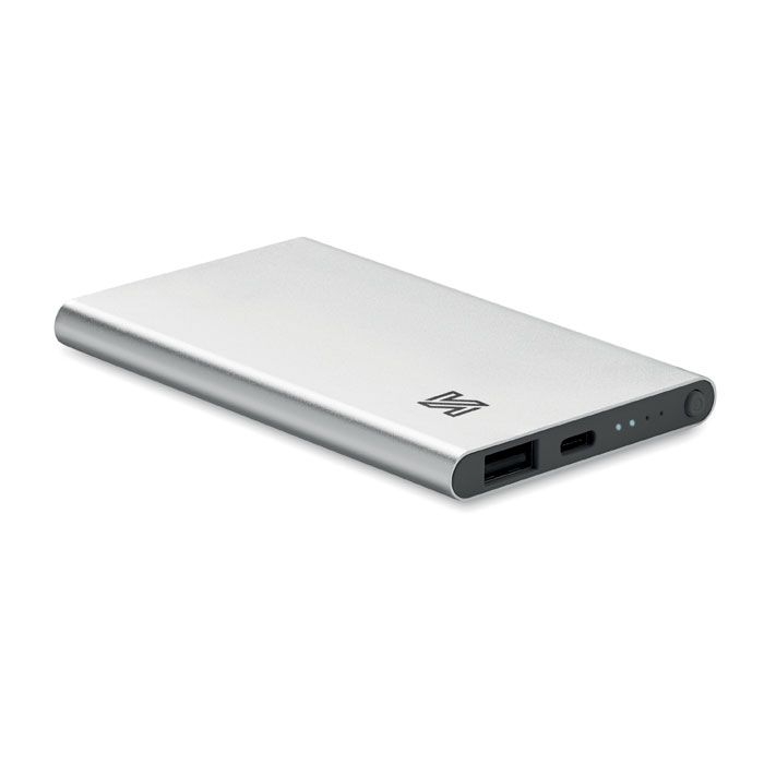 MO6825-16Powerflat C Powerbank_ mattsilber