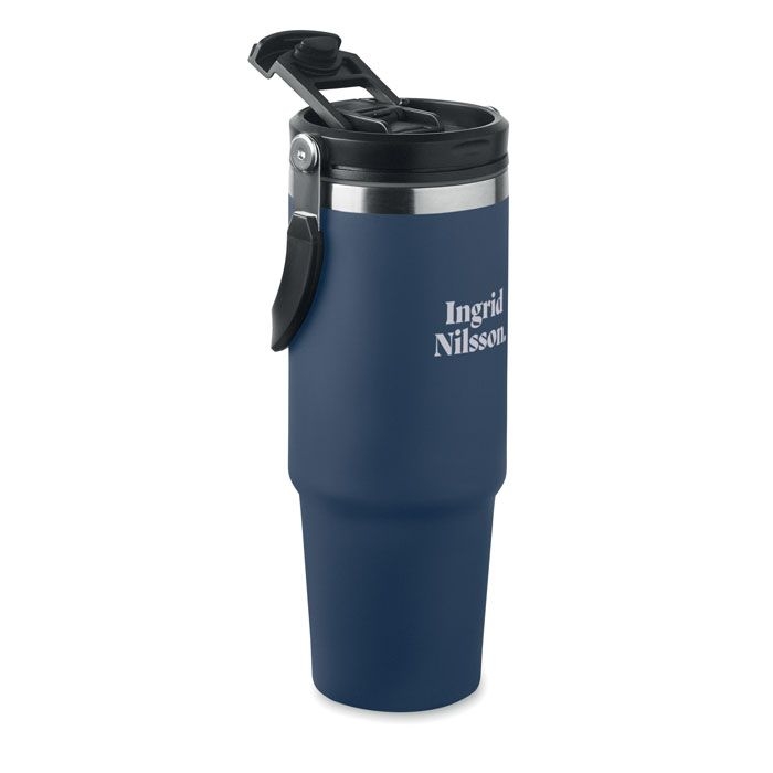 MO2561-85Suma Hand Doppelwandiger Becher 850 ml_ marineblau