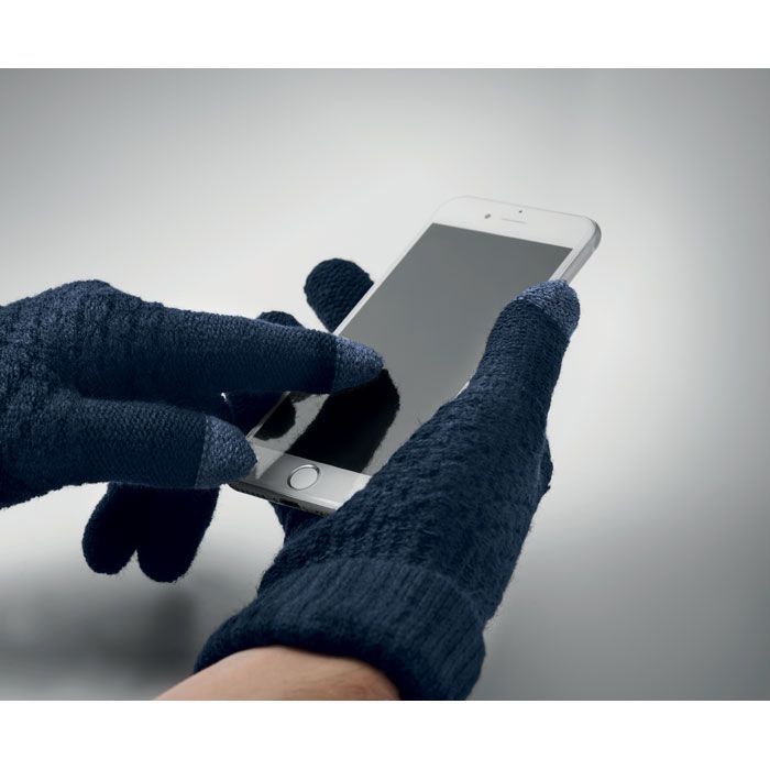 MO6667-85Takai Touchscreen Handschuhe RPET_ marineblau