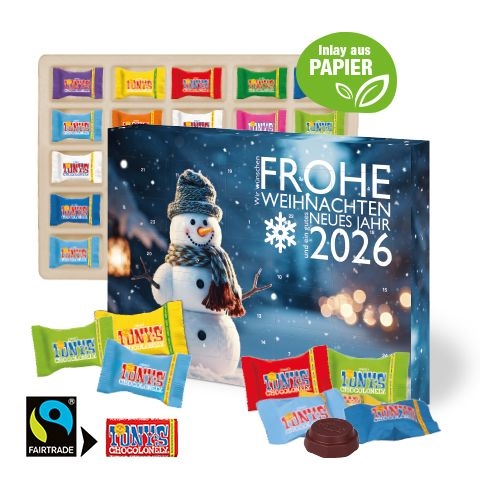 CD55370Adventskalender mit Tony's Schokolade
