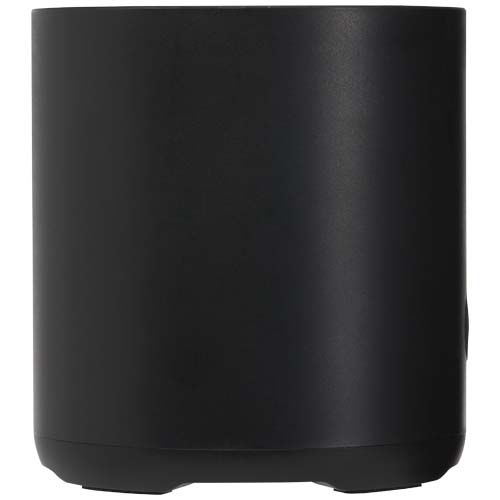 PF124454-2Hunor 3 W kabelloser Lautsprecher aus recyceltem Kunststoff_ schwarz